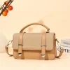 Sac à main en paille tendance-20205, nouveau mini sac carré polyvalent, bandoulière de style Ins