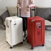 Valise de grande taille avec porte-bagages de frein à cinq roues, valise de voyage en matériau PC de 28 pouces, serrure TSA 32/36/50 pouces Valise de grande taille avec porte-bagages de frein à cinq roues, valise de voyage en matériau PC de 28 pouces, serrure TSA 32/36/50 pouces