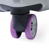 housse de protection pour roues de valise en silicone, 4/8 pièces/ensemble, roulettes pour bagages de voyage, chaussures avec son silencieux, réduit le bruit, boîte à chariot