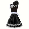 costume de femme de chambre noir pour jeu de rôle! disponible en tailles m xl idéal pour les vêtements et accessoires de déguisement de jeu et de cosplay