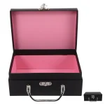 Boîte de rangement de valise en papier avec poignée, 1 pièce, tiroir ganizer de bureau, conteneur vide, emballage cadeau, fournitures festives en papier