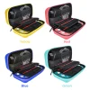 Valise de Protection de voyage en Nylon EVA, mallette de rangement rigide, résistant aux rayures, Double compartiment, anti-poussière pour Switch Lite Valise de Protection de voyage en Nylon EVA, mallette de rangement rigide, résistant aux rayures, Double compartiment, anti-poussière pour Switch Lite