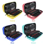 Valise de Protection de voyage en Nylon EVA, mallette de rangement rigide, résistant aux rayures, Double compartiment, anti-poussière pour Switch Lite