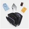 valise à roulettes oxford business trave pour hommes, taille de cabine, sacs à roulettes pour ordinateur portable, bagage à main, 18 pouces