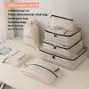 Sac de Cubes d’emballage à Compression de voyage étanche, résistant à l&rsquo;usure, gain de place, valise, organisateur de vêtements, Durable et épais