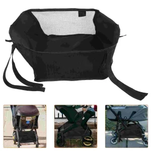 Étui inférieur pour poussette de bébé, pochette, panier de chariot, organisateur de rangement en tissu Oxford
