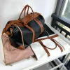 valise pliable en cuir pu de grande capacité, sac à main de voyage, sac à bandoulière facile à transporter, sac à bagages de grande taille pour voyage