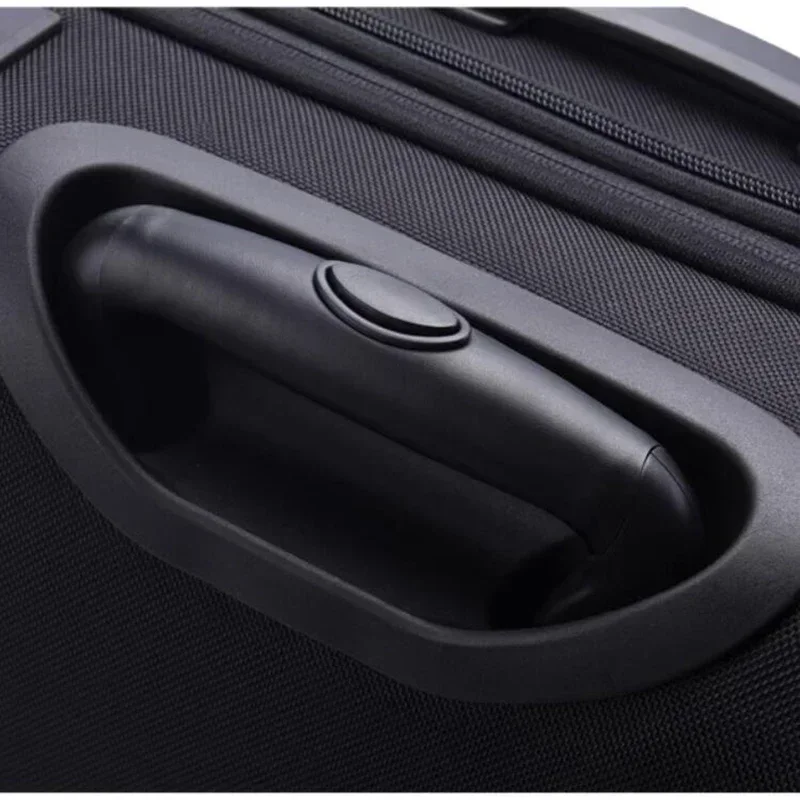 20 "24" inc noir balistique bagage à main valise de voyage valise d'embarquement d'affaires sur roues