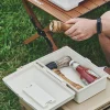 boîte de rangement portable multifonctionnelle, coffre de voiture, valise de voyage en plein air, boîte à outils