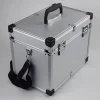 grande boîte à outils portable en aluminium pour équipement de sécurité, mallette de rangement pour matériel, valise avec bandoulière