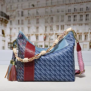 Sac à main à motifs de luxe pour femmes – Fourre-tout convertible polyvalent et sac à main à bandoulière, sac à bandoulière imprimé chic, sac de travail spacieux Sac à main à motifs de luxe pour femmes – Fourre-tout convertible polyvalent et sac à main à bandoulière, sac à bandoulière imprimé chic, sac de travail spacieux