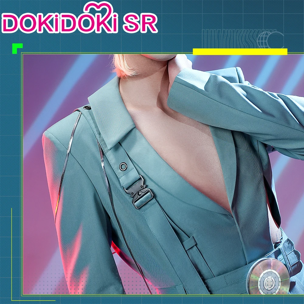 en stock luka cosplay costume anime cosplay【s 2xl】alien cerf dokidoki sr costume luka r7 scène cosplay uniforme grande taille