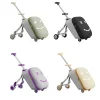 valise de voyage pour enfants, peut monter et marcher, chariot de traction de bagages multifonction, sac de transport de siège de voyage, bagage à main pour enfants