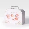 boîte de rangement portable en carton, valise, boîtes en carton, étui, petit, déterminer, cadeau décoratif, papeterie, évaluation, voyage