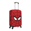 housse de valise spider man personnalisée, housses de bagages de voyage élastiques pour 18 32 pouces