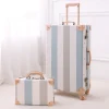 valise vintage de qualité supérieure, ensemble sur roulettes, bagages, valise de cabine de voyage de 20 pouces, 2 pièces, boîtier de chariot 22/24/26/28 pouces