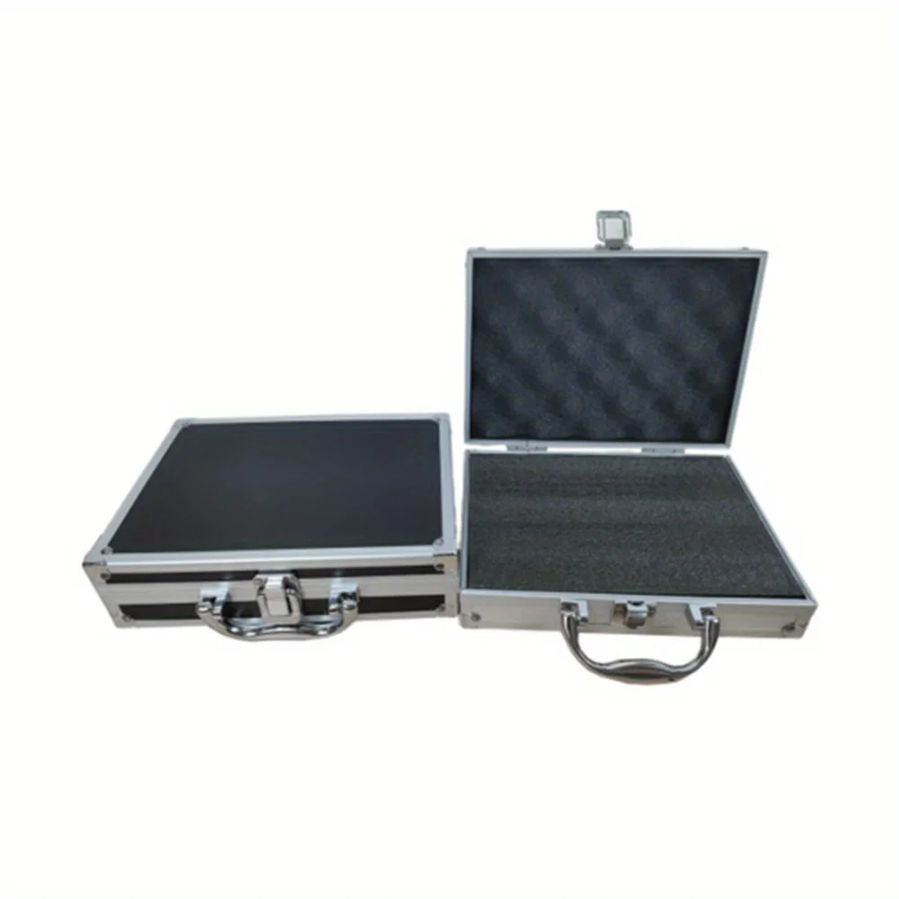 pièces de valise en aluminium, conteneurs de toilette, jouet dur, organization de garage, rangement, boîtier de verrouillage en métal portable sans éponge