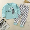 enfants enfants vêtements ensembles garçons filles costume pyjamas vêtements pantalons dessin animé automne hiver vêtements de nuit tenues