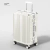 porte valise de grande capacité, cadre en aluminium de 28 pouces, boîtier de chariot épais, combinaison de bagages d'affaires, serrure tsa