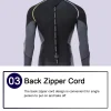 combinaison de plongée longue pour hommes, 1.5mm, matériau en néoprène sbr, doublure polaire chaude, natation en plein air, kayak, surf, dérive, m 4xl