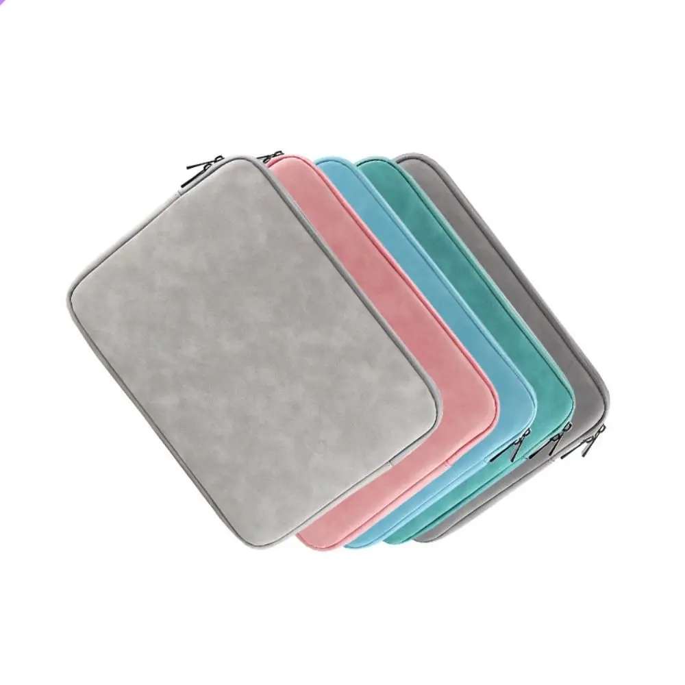 sac à manches pour ordinateur portable durable, pochette souple à fermeture éclair pour ordinateur portable, antichoc, résistant à l'usure, étui pour ordinateur portable, rangement pour ordinateur portable