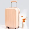 petit bagage frais voyage léger bagage multifonctionnel couleur unie valise d'étudiant bagage et sac universels silencieux