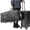 sac polochon roulant pour bagages à main de grande capacité, sac à roulettes de 90l, sacs de déménagement à domicile avec roulettes, sac à bagages pour chariot de voyage