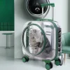 valise de voyage en plein air pour chat, sac à dos pour chat, sac à dos de grande capacité pour animaux de compagnie, outil de transport portable et respirant pour animaux de compagnie
