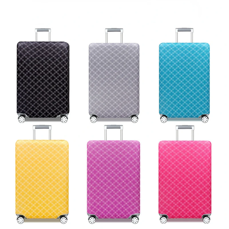 Housse de protection pour valise de voyage, 18 à 32 pouces, anti-poussière, résistante à l’usure, épaisse et élastique, accessoires de voyage pour chariot Housse de protection pour valise de voyage, 18 à 32 pouces, anti-poussière, résistante à l’usure, épaisse et élastique, accessoires de voyage pour chariot