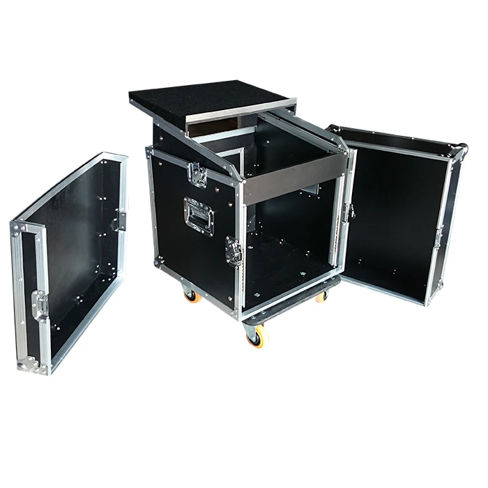 Flight Case en aluminium et métal, taille personnalisée Flight Case en aluminium et métal, taille personnalisée