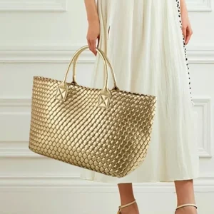 Sacs à main tissés de luxe pour femmes, grands sacs à bandoulière de styliste pour femmes, sacs à main de shopping en PU à la mode, pochettes composites, 2025 Sacs à main tissés de luxe pour femmes, grands sacs à bandoulière de styliste pour femmes, sacs à main de shopping en PU à la mode, pochettes composites, 2025