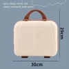 valise à main portable avec verrouillage par mot de passe, sac de rangement de maquillage, valise d'embarquement, valise d'évaluation de voyage, boîte à cosmétiques, cadeau de festival