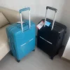 valise à roulettes pp de haute qualité, durable, résistante aux rayures et aux chocs, valise à bagages à main 20 pouces 28 pouces avec serrure tsa
