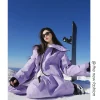 ensembles de vêtements de neige trempés pour hommes et femmes, vêtements de snowboard, veste et pantalon de ski pour couple, adulte, 30 ℃
