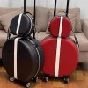 valise à bandoulière pour femmes, ensemble rond de 18 pouces, coffre d'embarquement, bagages silencieux, roue universelle légère, étui de voyage, 2025