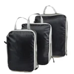 Sac de rangement de voyage, emballage compressible, valise cubique, poignée de bagage, fourre-tout pliable et étanche en nylon