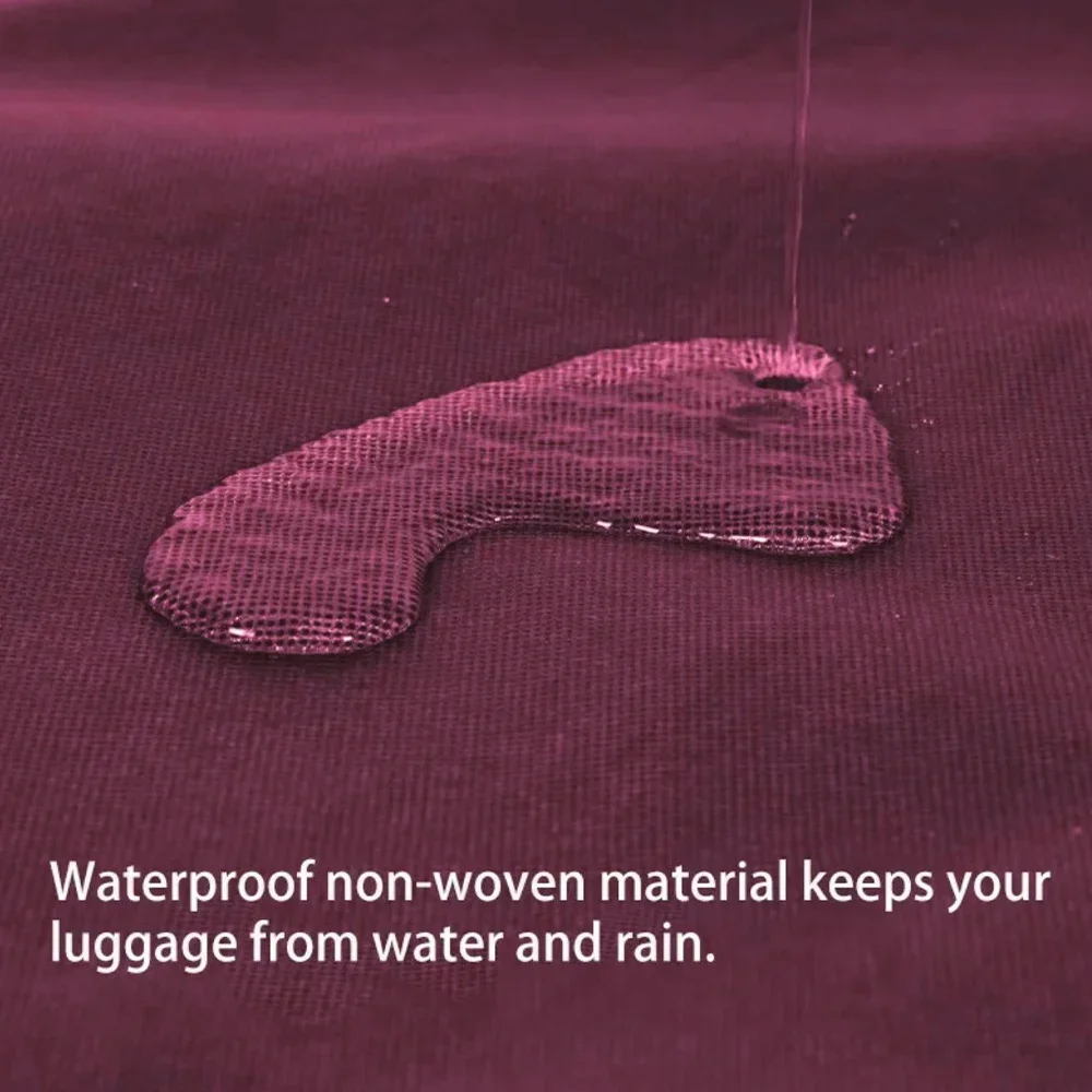 housse de protection pour bagages, étui anti poussière pour bagages, adapté pour chariot à lettres dorées de 20 à 30 pouces, accessoires, fournitures pour bagages