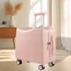 une valise pour enfant peut être utilisée comme valise portable pour fille pour monter un chariot combiné de 18 pouces