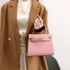 sac à main en cuir pour femmes, sac à bandoulière classique de luxe, fourre tout élégant de styliste pour un usage quotidien chic