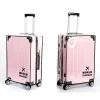 Housse de protection transparente pour bagages de voyage, housses de valise étanches, anti-poussière, fermeture éclair, pour valise de 20 à 20 pouces 2 Housse de protection transparente pour bagages de voyage, housses de valise étanches, anti-poussière, fermeture éclair, pour valise de 20 à 20 pouces 2