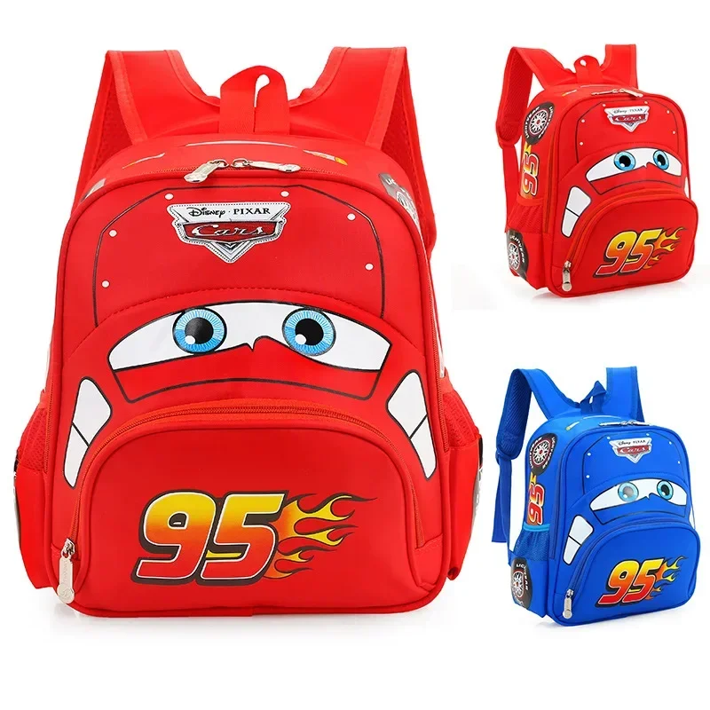 sac à dos de sécurité pour enfants, voiture de dessin animé disney, sac à dos de sécurité pour garçons de la maternelle, élèves du primaire de 3 à 6 ans