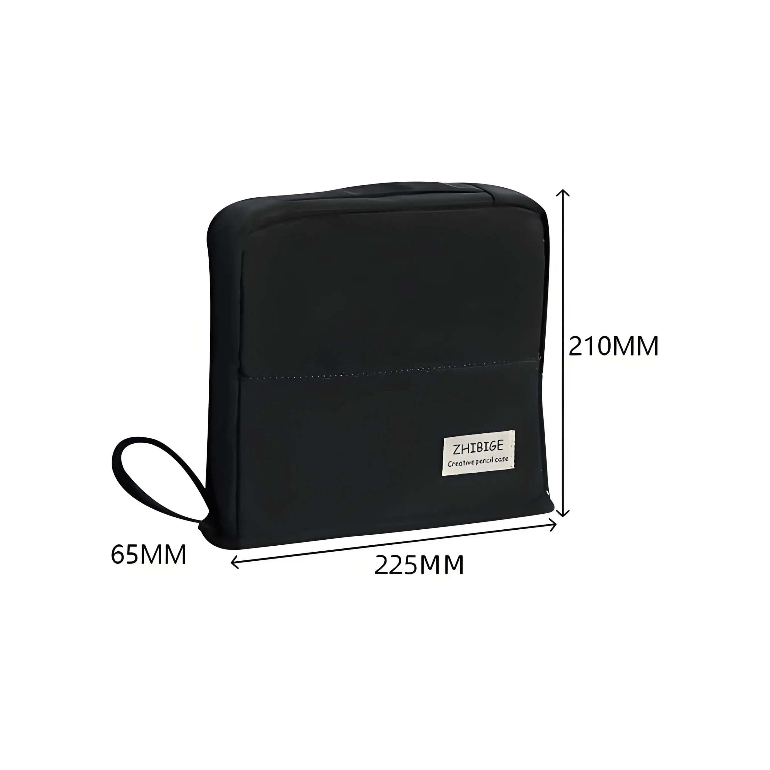 trousse à crayons de grande capacité pour étudiants et utilisation au bureau – conception simple, sac de rangement de haute qualité pour fournitures de papeterie