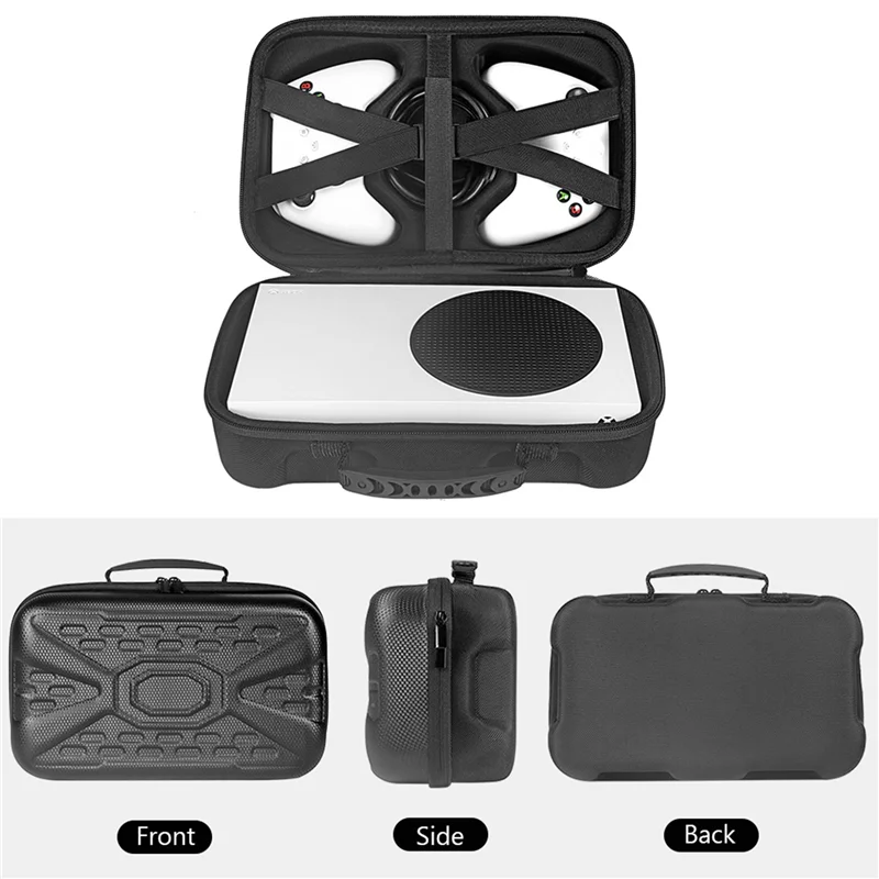 a99e 2x pour système de jeu série s valise mallette de transport en nylon console de protection mallette de rangement de voyage pour série s