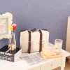 Mini valise en cuir portable, bagages miniatures, maison de courses, meubles, beurre, modèle Mini valise en cuir portable, bagages miniatures, maison de courses, meubles, beurre, modèle