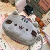 Nouveau Pusheen trousse à crayons pour enfants garçons filles sacs à livres organisateur de cadeaux sac de rangement pour étudiants fournitures de papeterie scolaire cadeau d&rsquo;anniversaire