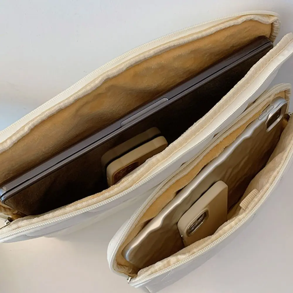 manchons simples pour ordinateur portable, sacs d'ordinateur souples et décontractés, protection légère pour ordinateur, étui de protection pour la maison