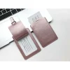 Étiquette de nom de bagage de voyage de valise en cuir d'unité centrale de faveur de mariage portatif étiquette de sac de bagage