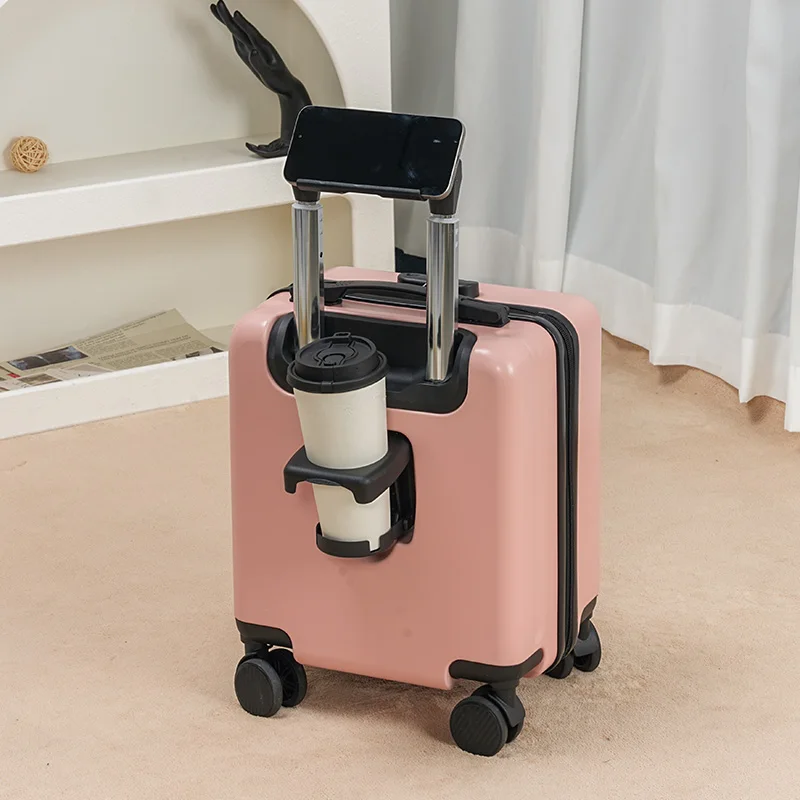 petit sac de voyage pour bagages 14 pouces, bagage de voyage avec porte gobelet et crochet