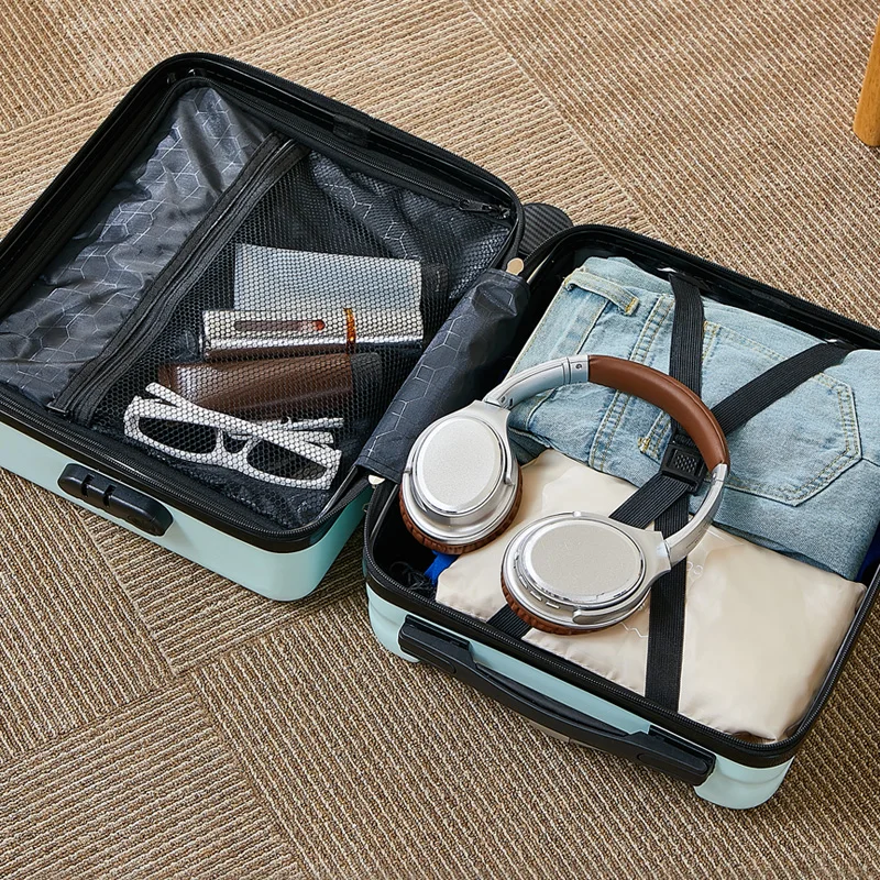 valise légère en cuir pour femmes de 14 pouces, mallette d'embarquement de voyage aérien, petite nouvelle boîte de mot de passe pour hommes, valises sur roulettes