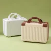 petite valise de voyage electrolux pour femme, trousse de maquillage, valise à main, sac à cosmétiques, petite cabine, valise de voyage, boîte de rangement, bagages, 14"